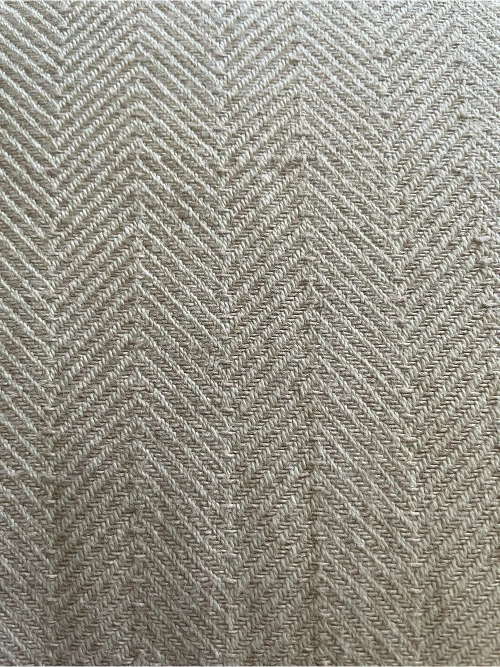 Set of (2) Ralph Lauren Tan Textured Square Throw Pillow Covers plus Inserts